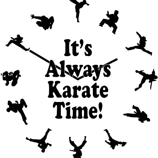 Its always karate time