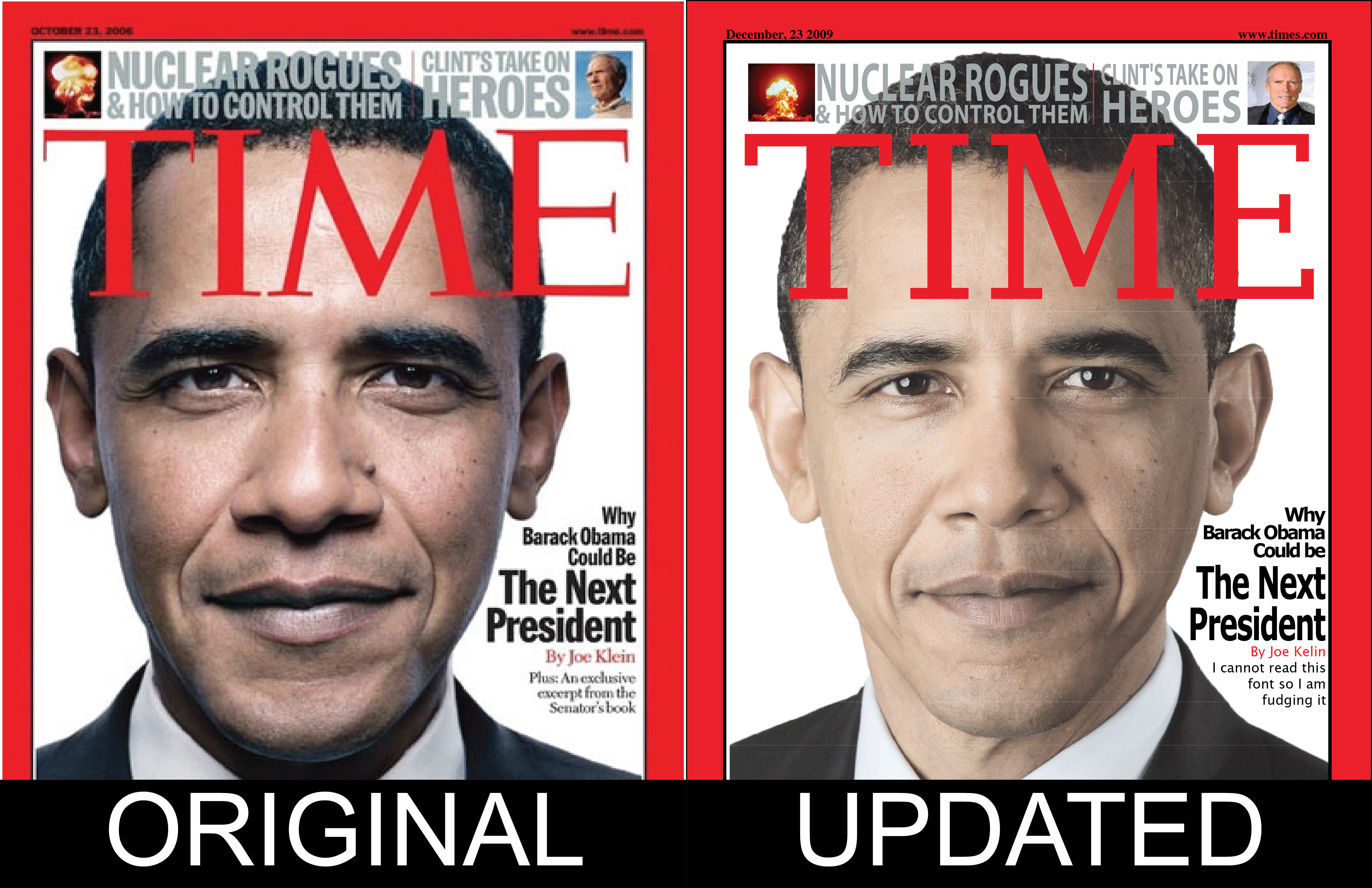 Obama Magizine Cover